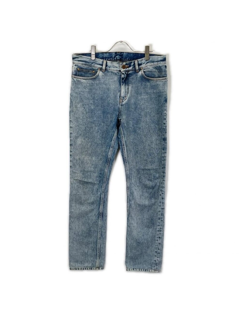 Louis Vuitton Indigo Washed Slim Jeans Denim Pants 33